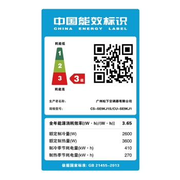 28日0点： Panasonic 松下 SE9KJ1S 大1匹 壁挂式空调 图5