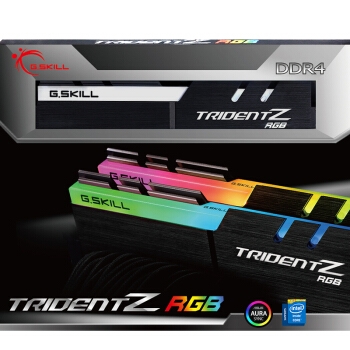 G.SKILL 芝奇 幻光戟RGB DDR4 3200频率 台式机内存条 16GB套条（8GB*2） 图3