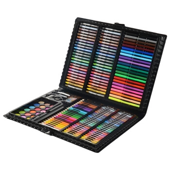 KIDDYCOLOR 凯蒂卡乐 儿童绘画画笔套装 198件套 +凑单品 图1