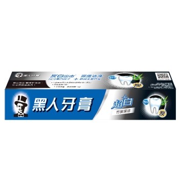 DARLIE 黑人 超白竹炭深洁牙膏 120g *14件 图3