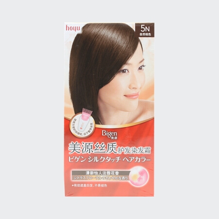 Bigen 美源 丝质护发染发 自然棕色 5N 80g *5件 +凑单品 图3