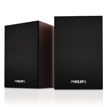 3日0点： PHILIPS 飞利浦 SPA20 木质电脑音箱 图1