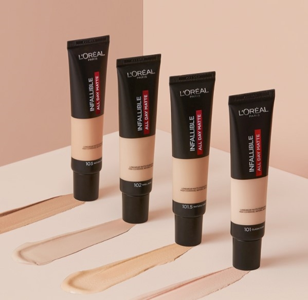 L'OREAL PARIS 巴黎欧莱雅 恒放溢彩持色哑光粉底液 #102 35ml+赠（同款粉底小样 5ml*3） 图3