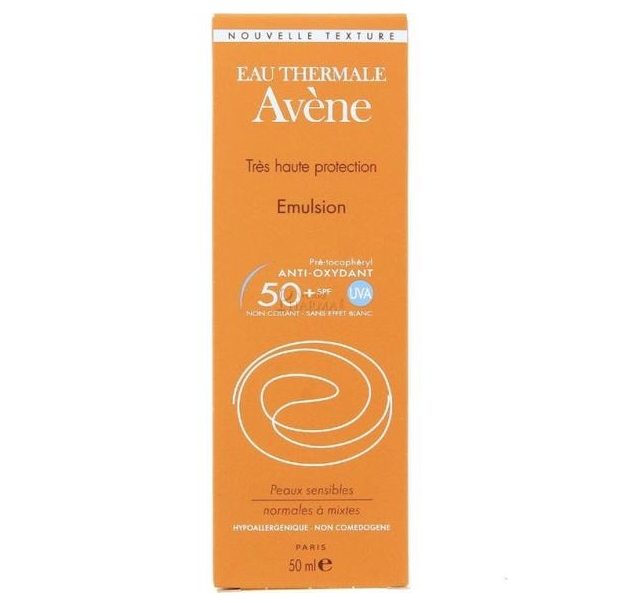 Avene 雅漾 清爽倍护温和防晒乳 SPF50 50ml 图1