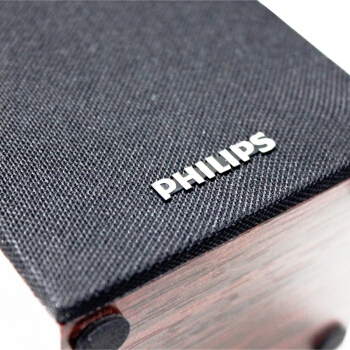 3日0点： PHILIPS 飞利浦 SPA20 木质电脑音箱 图4