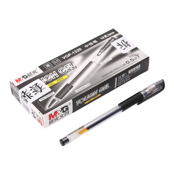 M&G 晨光 VGP1220 Q7经典中性笔 0.5mm 黑色 12支/盒 *6件 图3