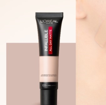 L'OREAL PARIS 巴黎欧莱雅 恒放溢彩持色哑光粉底液 #102 35ml+赠（同款粉底小样 5ml*3） 图5