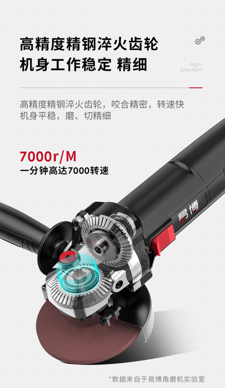 易博 角磨机 多功能打磨机 图5
