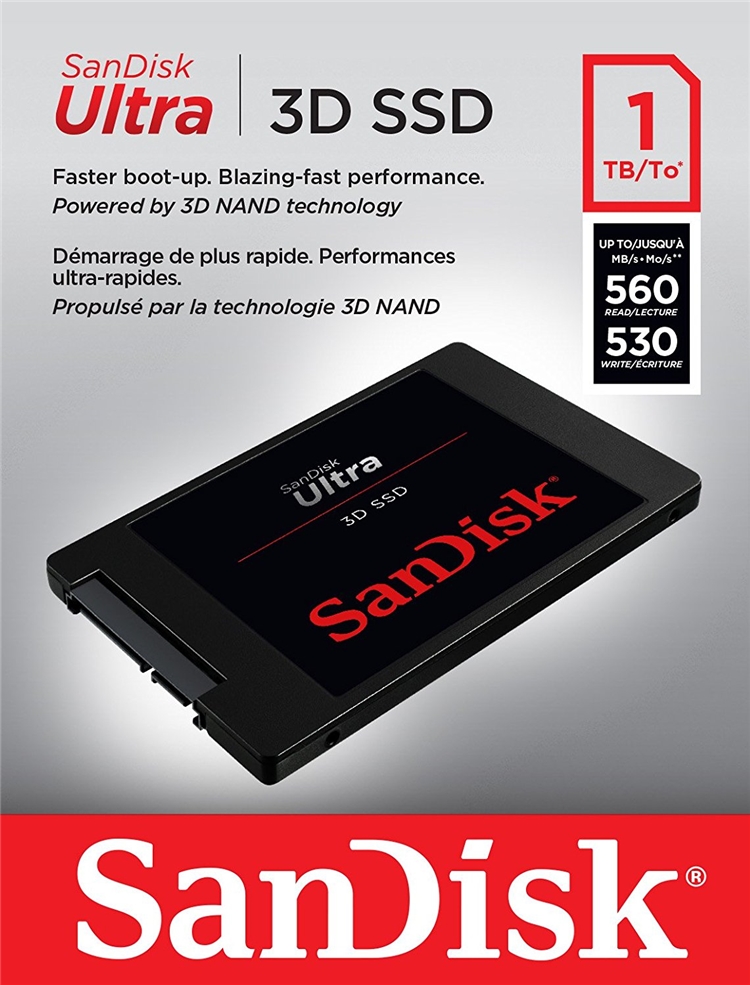 SanDisk 闪迪 至尊高速 3D 固态硬盘 1TB 图5