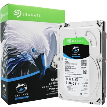 SEAGATE 希捷 酷鹰 64MB 5900RPM SATA 监控级硬盘 4TB(ST4000VX007) 图1