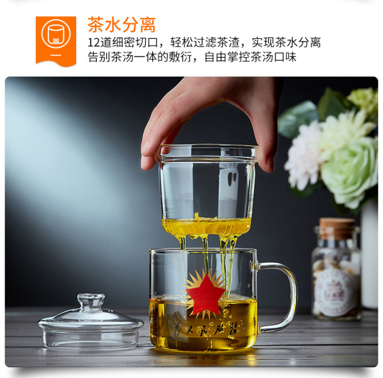 全度 复古创意玻璃杯 图5