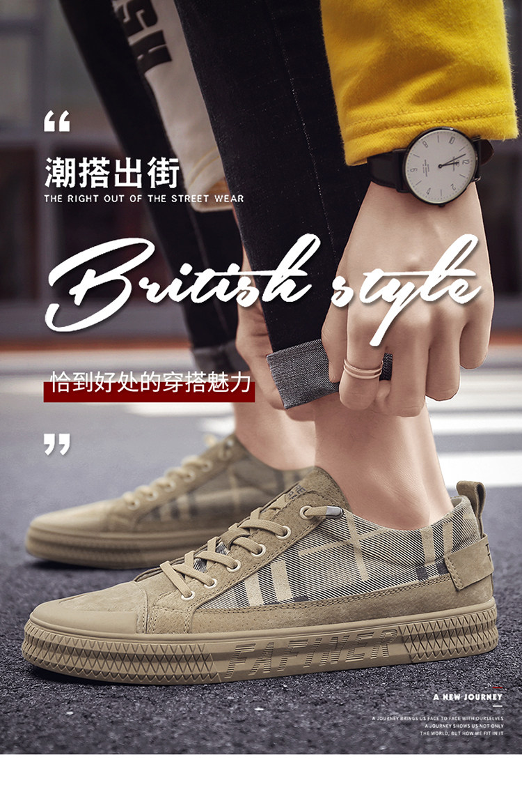 德国轻奢品牌 Trek&Travel 德国飞鹰 男士休闲板鞋 图1