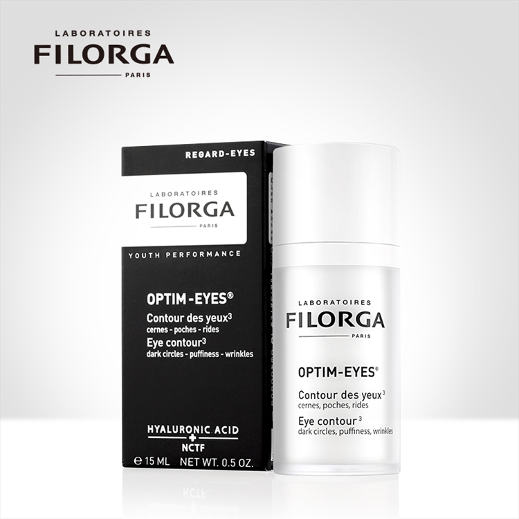 京东PLUS会员： FILORGA 菲洛嘉 360度雕塑靓丽眼霜 15ml （赠同款4ml*3+1ml*4+眼部按摩棒） 图2