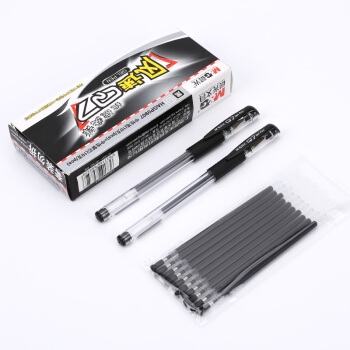M&G 晨光 HAGP090 风速Q7签字笔 0.5mm(10支笔+10支芯) *6件 图2