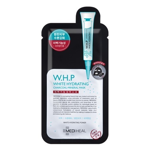 MEDIHEAL 美迪惠尔 W.H.P美白保湿黑炭面膜 10片 *3件 图1