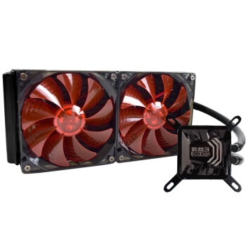 14日0点： PCCOOLER 超频三 巨浪240 CPU水冷散热器 图2