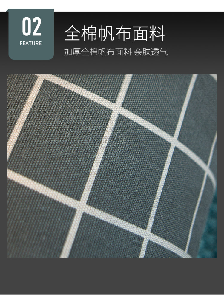 床头靠垫大靠背垫 三角靠枕腰枕 图4