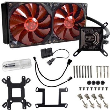 14日0点： PCCOOLER 超频三 巨浪240 CPU水冷散热器 图5