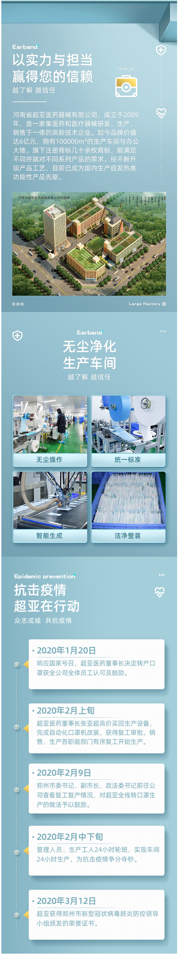 超亚 医用级 一次性儿童口罩 50只 药监局备案 图5