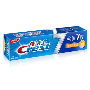 Crest 佳洁士 全优7效 强健牙釉质牙膏 120g *7件 图4