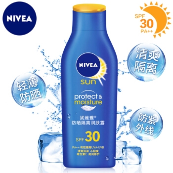 NIVEA 妮维雅 防晒隔离润肤露 75ml *6件 图2