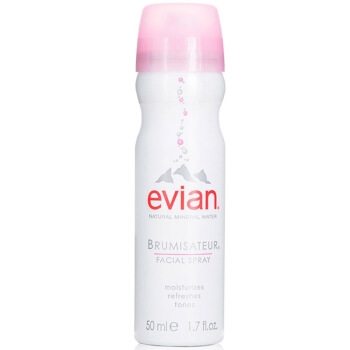 evian 依云 天然矿泉水喷雾 50ml *5件 图1