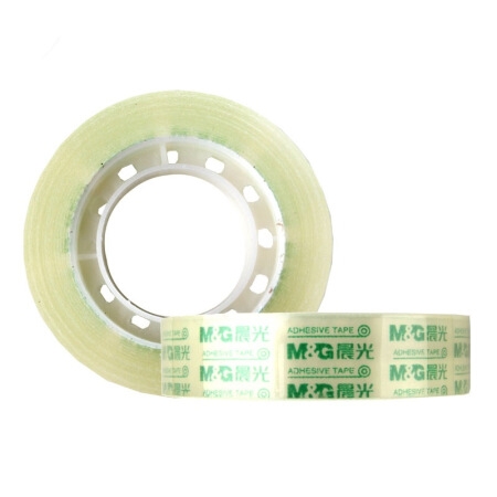 18日0点： M&G 晨光 AJD97320 高透易撕小胶带 12mm30y 12卷装 *10件 图4