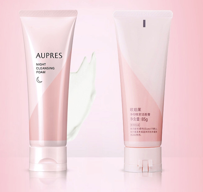 AUPRES 欧珀莱 净彻晚安洁面膏 85ml *3件 图3