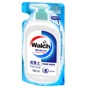 Walch 威露士 健康抑菌洗手液 袋装 525ml *6件 图3