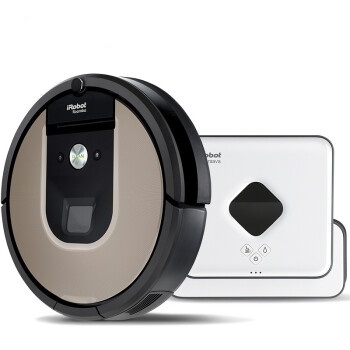 iRobot Roomba 961+Braava 381 扫拖机器组合 图1