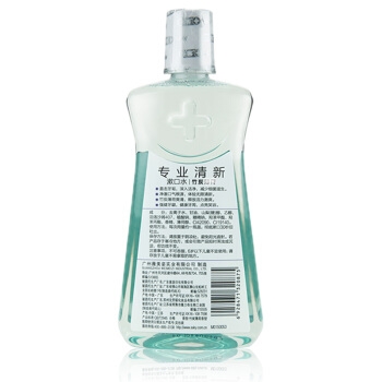 Saky 舒客 专业清新漱口水 竹炭薄荷 500ml *10件 图2