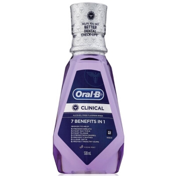 Oral-B 欧乐-B 牙龈专护漱口水 500ml *3件 图2