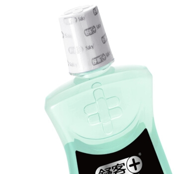 Saky 舒客 专业清新漱口水 竹炭薄荷 500ml *10件 图5