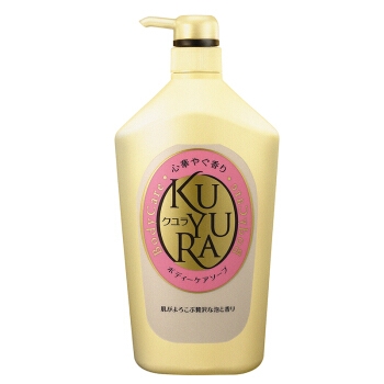 资生堂可悠然（KUYURA）美肌沐浴露（欣怡幽香）1000ml （日本进口沐浴乳 清洁肌肤 滋润嫩肤） *3件 图1