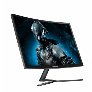 23日0点： ViewSonic 优派 VX2458-C-mhd 23.6英寸VA曲面电竞显示器（144Hz、FreeSync） 图3