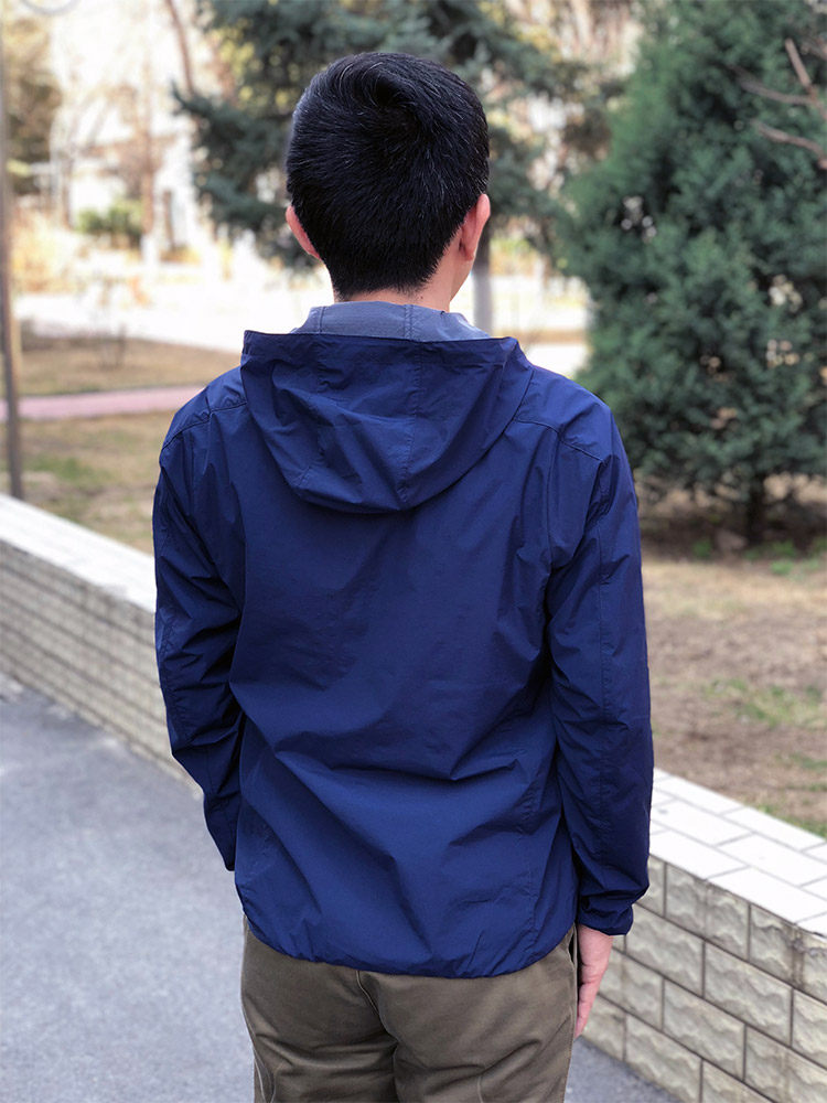 地球科学家 防风防泼水防晒 透气有弹力 男全功能皮肤风衣 图2