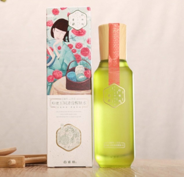 PEHCHAOLIN 百雀羚 三生花 玲珑玉润清滢醒肤水 100ml *2件 图1