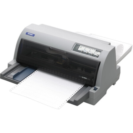 EPSON 爱普生 LQ-690K 针式打印机 106列平推式 +凑单品 图1