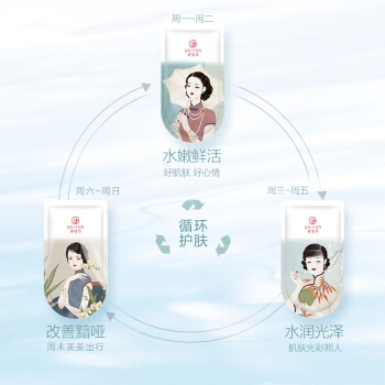 御泥坊 鲜果水嫩缤纷面膜套装 21片 *2件 图3
