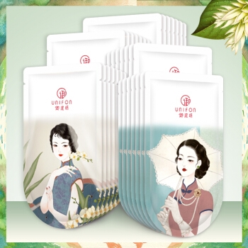 御泥坊 鲜果水嫩缤纷面膜套装 21片 *2件 图1