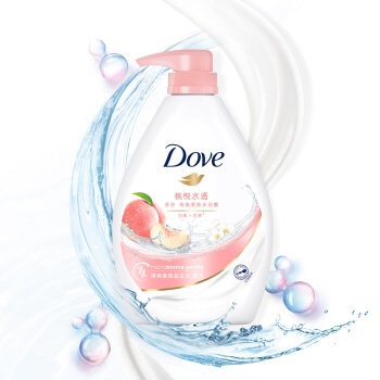 Dove 多芬 衡悦水润沐浴乳 1000ml *2件 图2