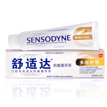 SENSODYNE 舒适达 多效护理 抗敏感牙膏 180g *3件 图1