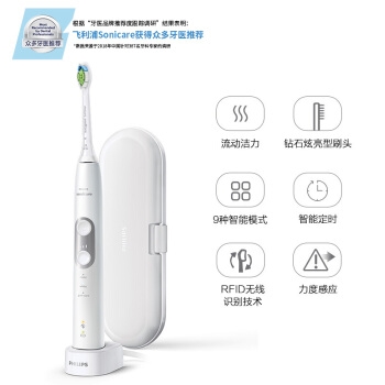 京东PLUS会员： PHILIPS 飞利浦 HX6897/22 电动牙刷 白色 +凑单品 图3