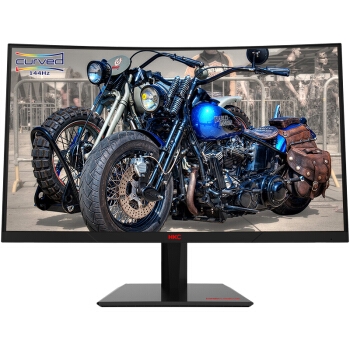 HKC 惠科 GF40 23.6英寸VA曲面电竞显示器(144Hz 1800R) 图1