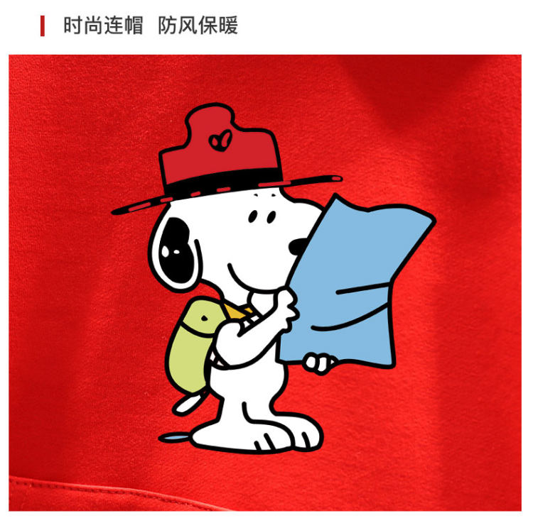 史努比 秋冬童装假两件卫衣 图10