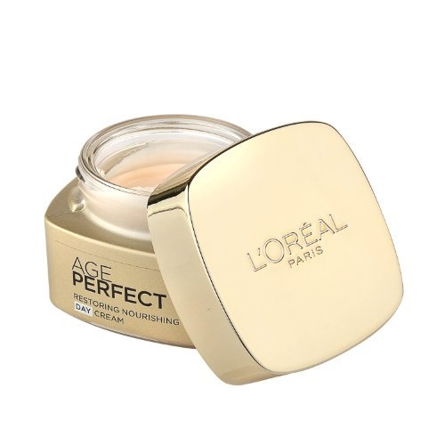 L‘OREAL PARIS 巴黎欧莱雅 金致臻颜奢养紧妍日霜 50ml+赠小蜜罐日霜 25ml 图2