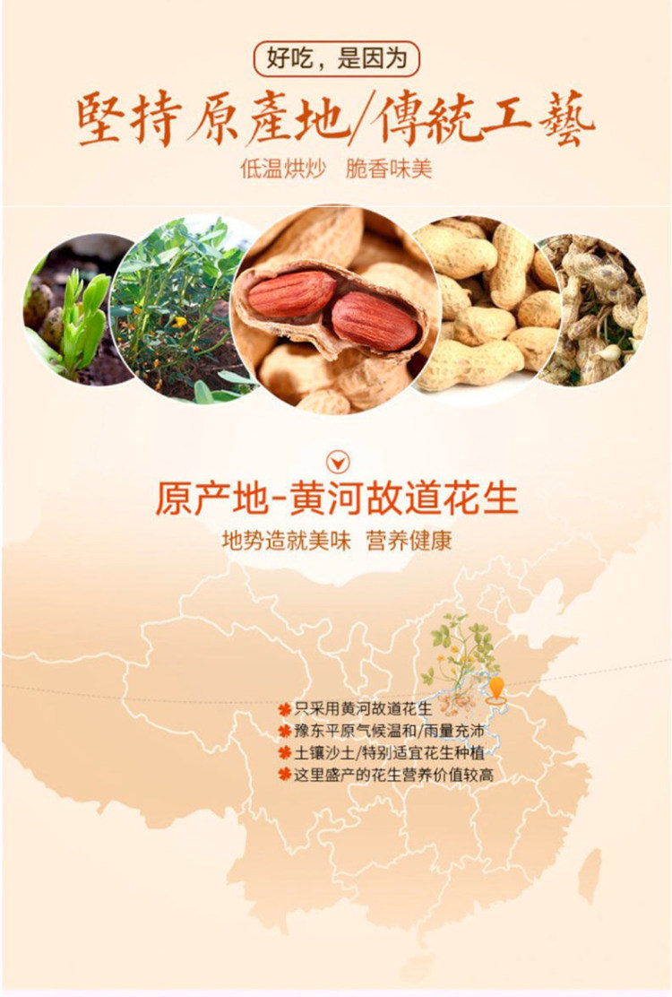 汤达人 龙岩地道花生 500g 图4