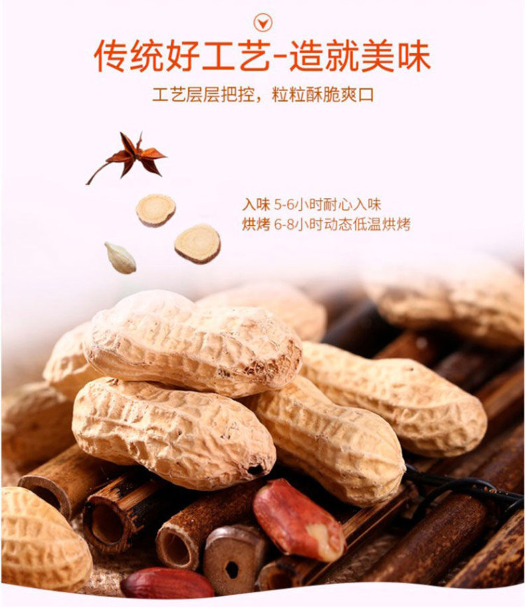 汤达人 龙岩地道花生 500g 图5