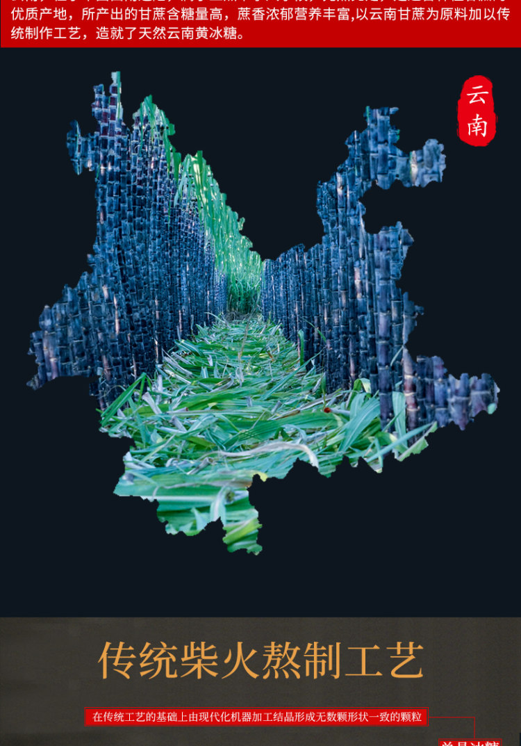 新货 正宗云南多晶黄冰糖 图4