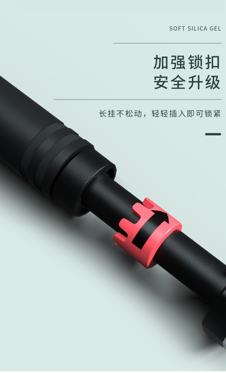 奕帅 家用引体向上锻炼单杠 免打孔 承重300斤 图10